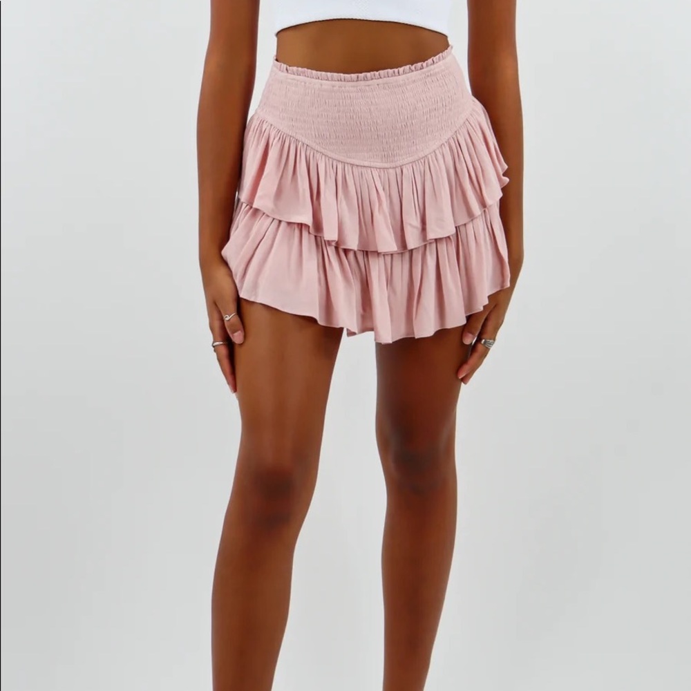 Mustard Seed Sunshine Daydream Dusty Rose Skirt
